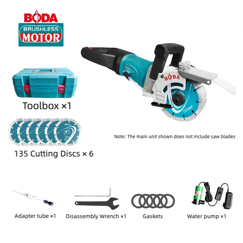 Industrial Laser Etching Machine - BODA 4000W Brushless Electric Concrete &