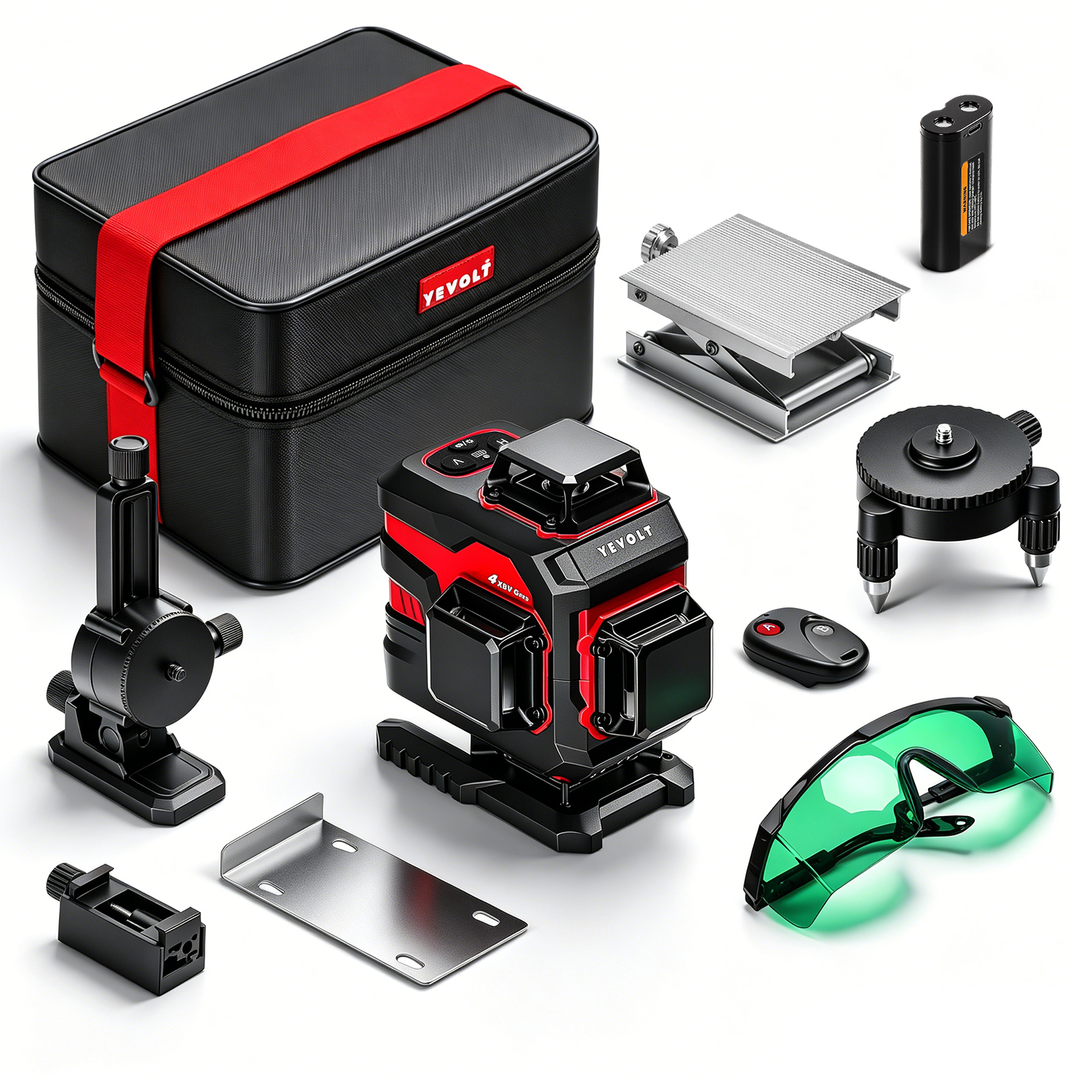 Industrial Laser Supply - 16 Lines 4D Green Laser Level