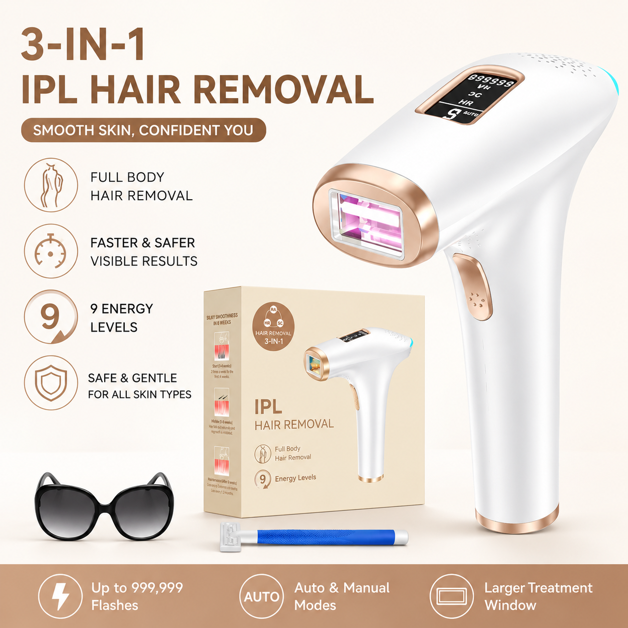 Industrial Laser Alignment Tool - Hair Removal Device IPL Laser epilator