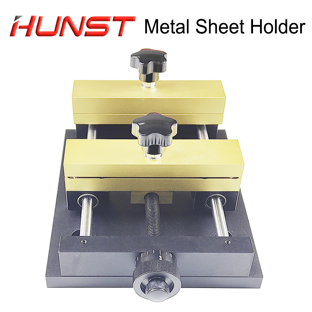 Industrial Laser Etching Machine - HUNST Metal Sheet Holder Marking Attechment