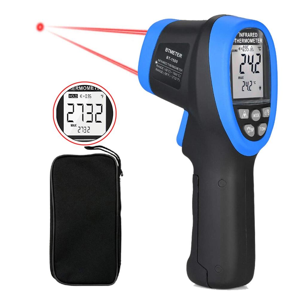 -50℃ to 1500℃ Laser Thermomete - مراجعة Industrial Laser Thermometer Gun وسعره