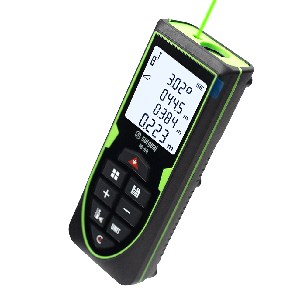 Green Laser Distance Meter 120 - مراجعة Industrial Laser Rangefinder وسعره
