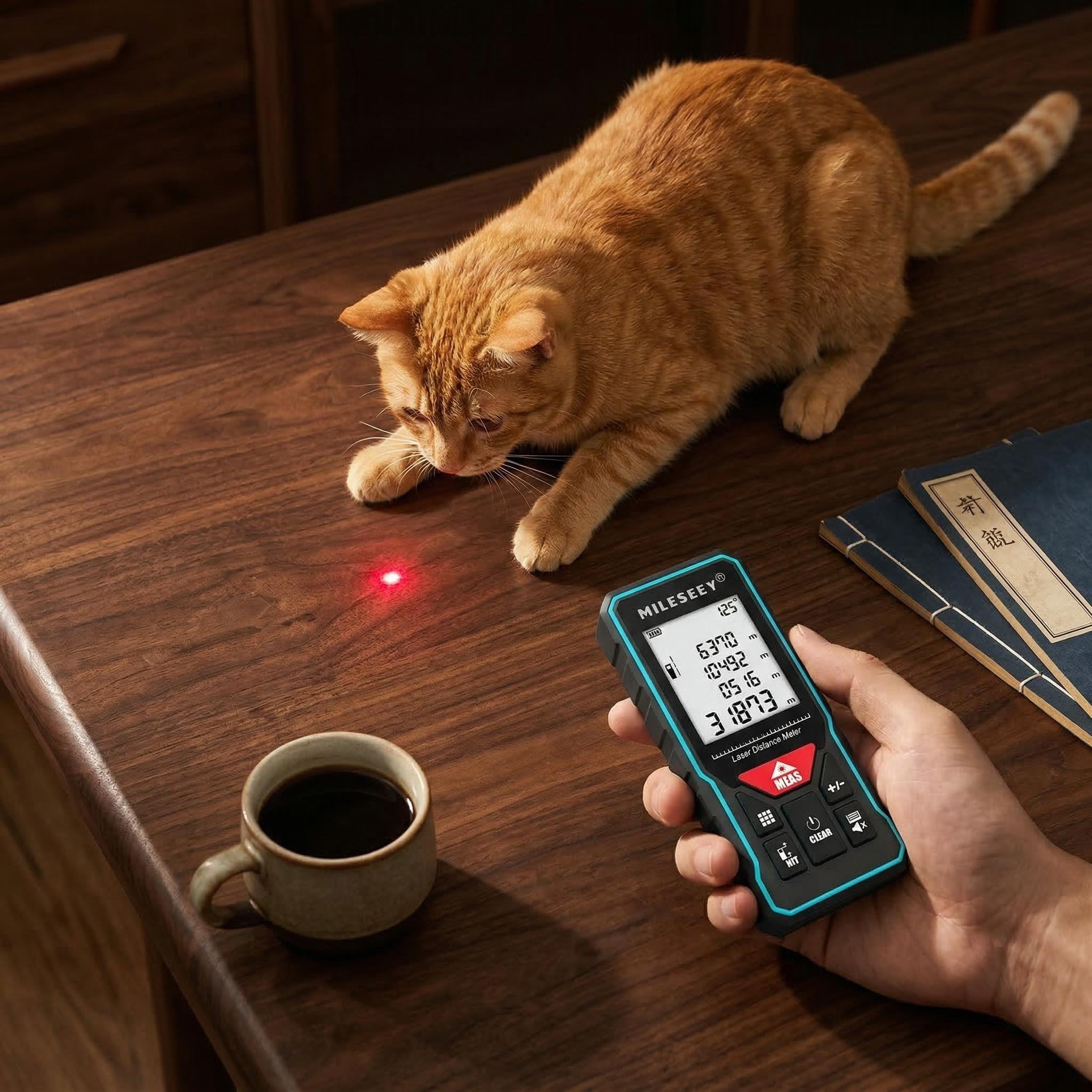 Mileseey Laser Rangefinder X5  - مراجعة Industrial Laser Rangefinder وسعره