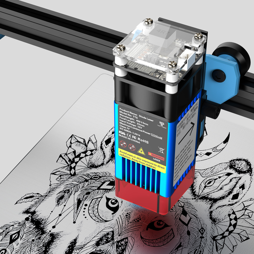 Twotrees Laser Engraving Machi - مراجعة Industrial Laser Etching Machine وسعره