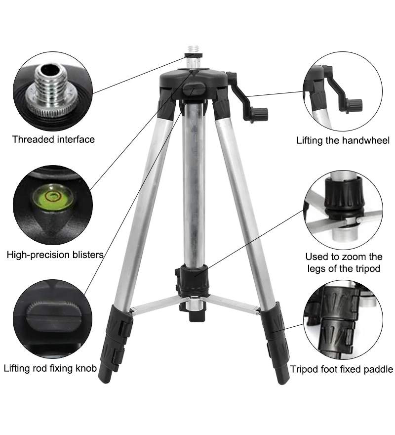 1.2/1.5m Laser Level Tripod Ad - مراجعة Industrial Laser Alignment Tool وسعره