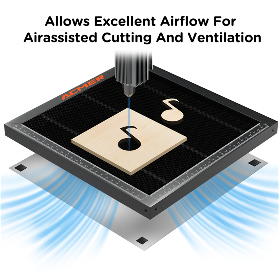 ACMER Honeycomb Panel Laser Wo - مراجعة Laser Engraving Software وسعره