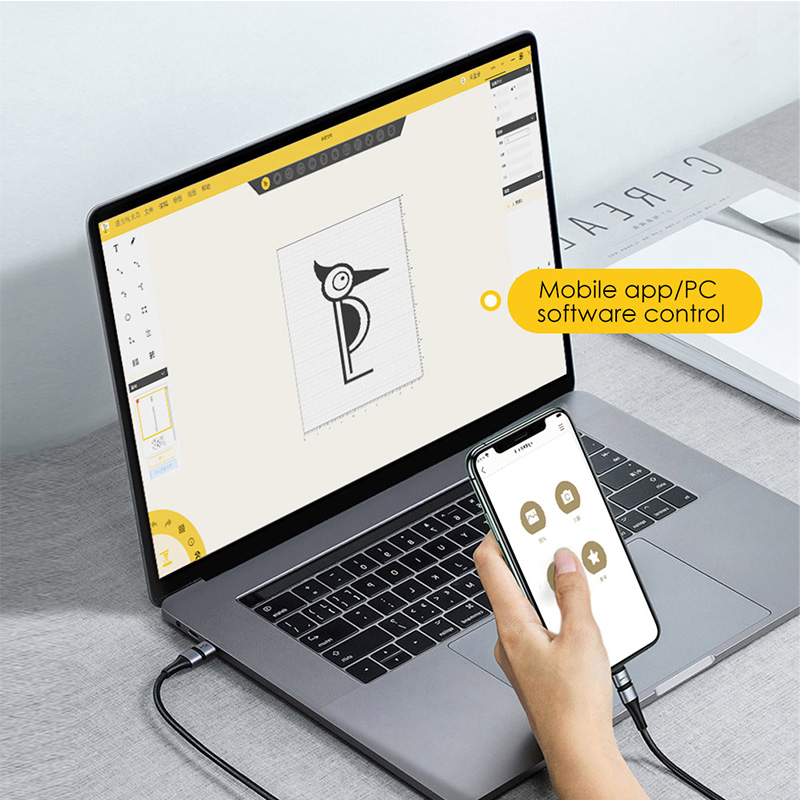 LASERPECKER Handheld Laser Eng - مراجعة Laser Engraving Software وسعره