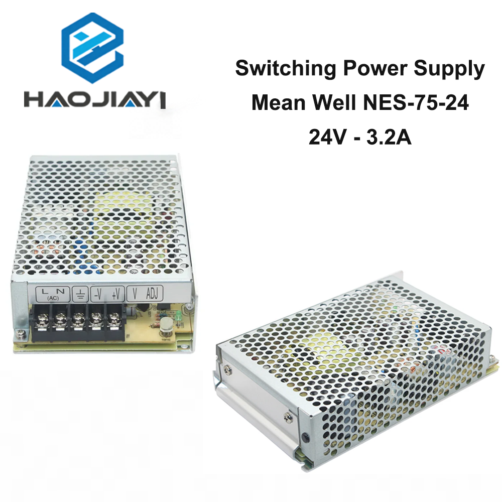 Meanwell NES-75-24 DC Single O - مراجعة Industrial Laser Supply وسعره