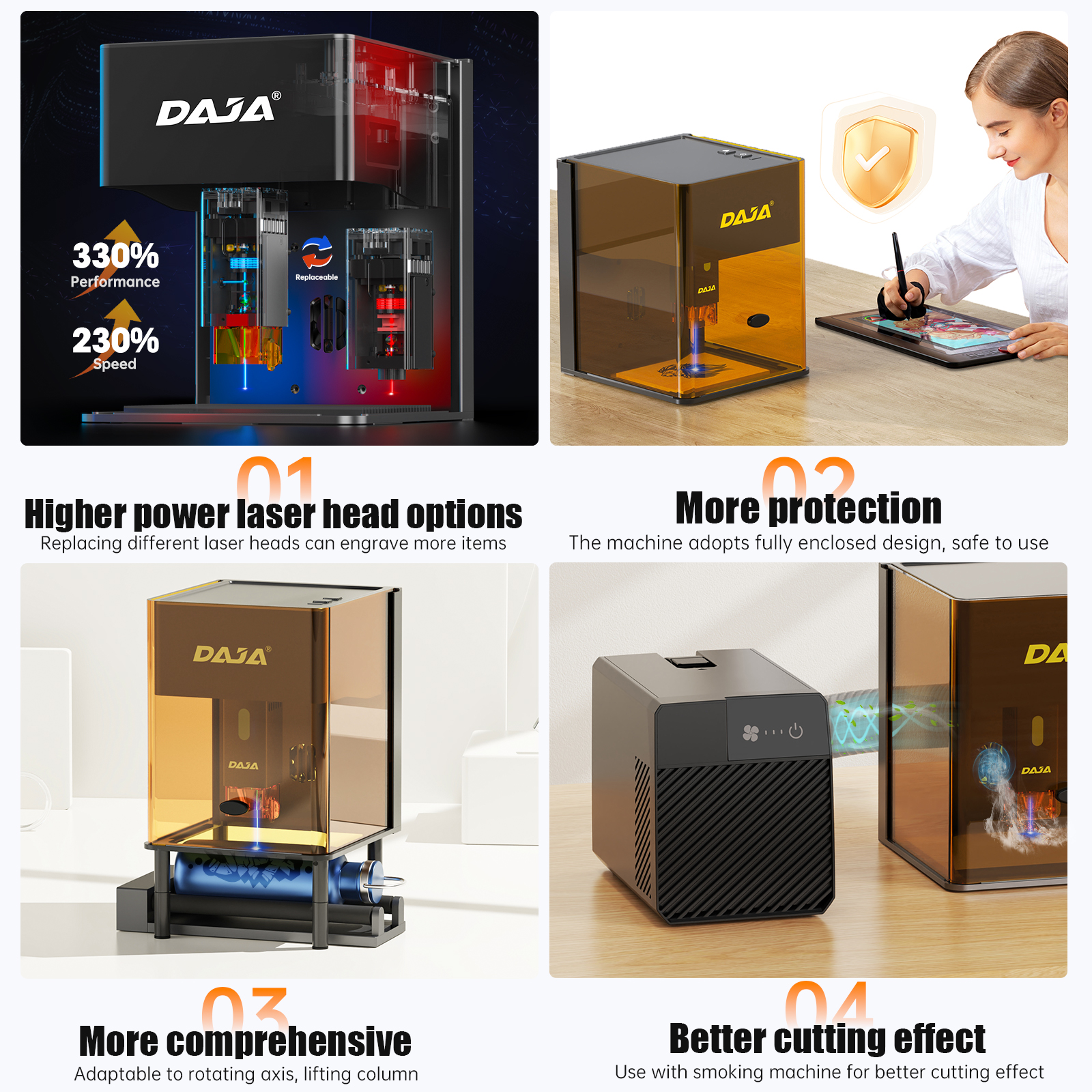 DAJA DJ6 Pro Mini Laser Engrav - مراجعة Laser Engraving Software وسعره