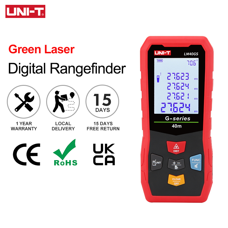UNI-T Laser Distance Meter LM- - مراجعة Industrial Laser Rangefinder وسعره