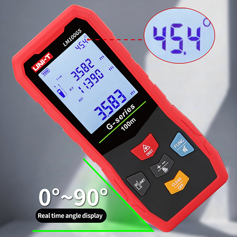 UNI-T Laser Distance Meter LM- - مراجعة Industrial Laser Rangefinder وسعره