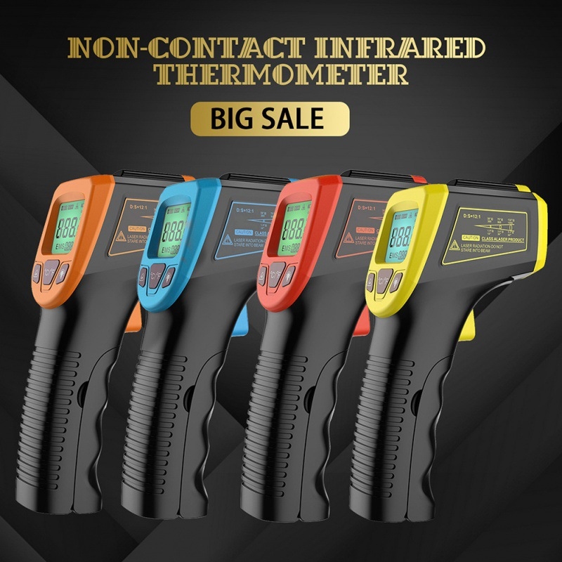 Industrial Non-Contact Infrare - مراجعة Industrial Laser Thermometer Gun وسعره