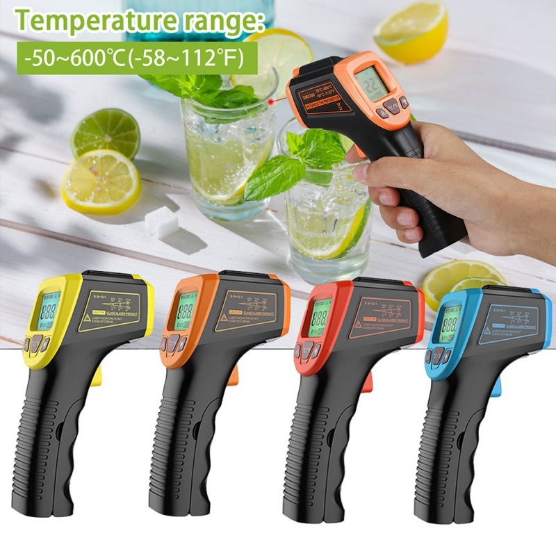 Industrial Non-Contact Infrare - مراجعة Industrial Laser Thermometer Gun وسعره