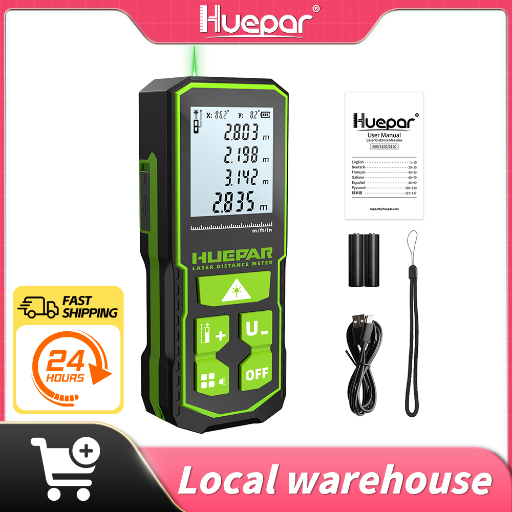 Huepar Laser Rangefinder Digit - مراجعة Industrial Laser Rangefinder وسعره
