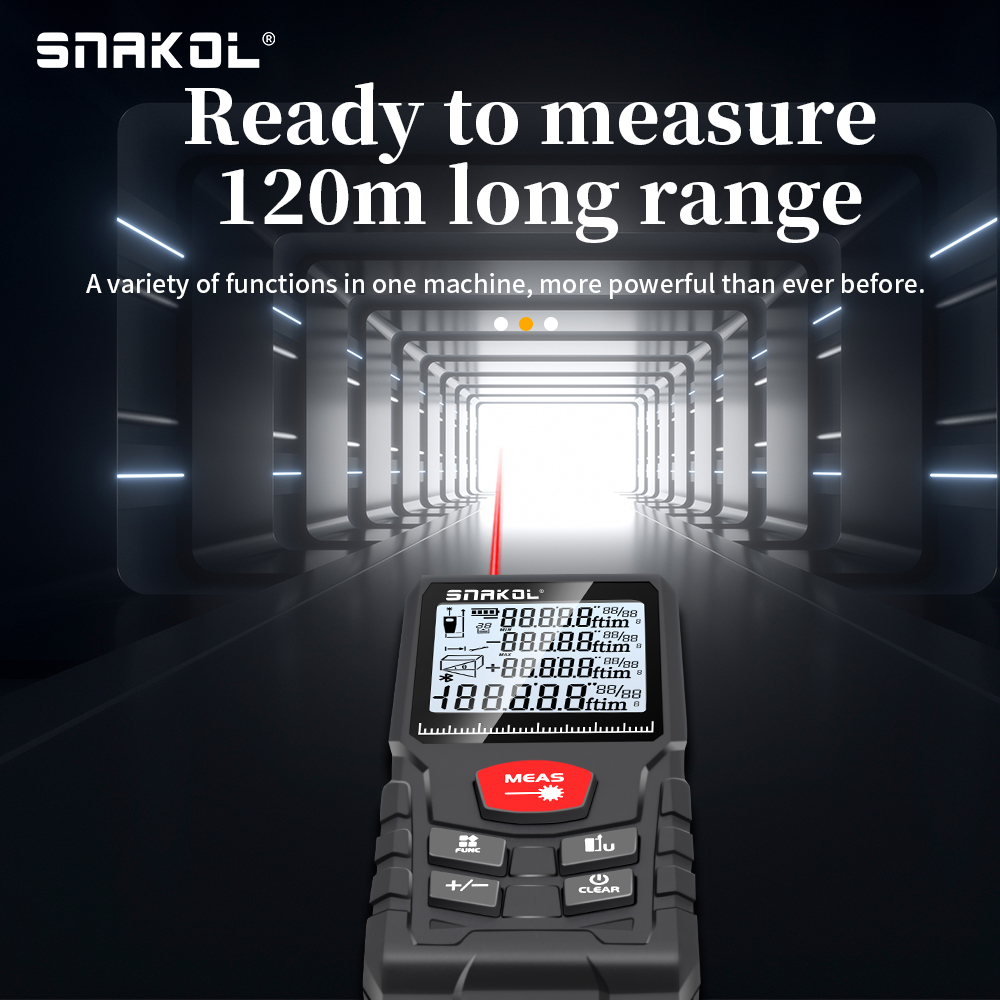 Snakol Laser Distance 50M/100M - مراجعة Industrial Laser Rangefinder وسعره