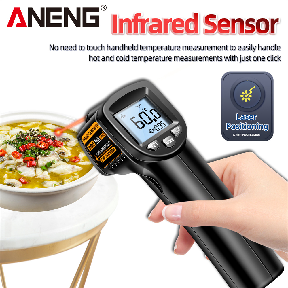 Infrared Laser Thermometer Ind - مراجعة Industrial Laser Thermometer Gun وسعره
