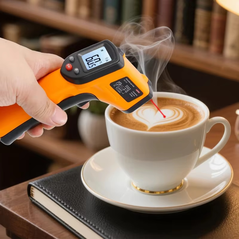 2026 New IR Thermometer -50~40 - مراجعة Industrial Laser Thermometer Gun وسعره