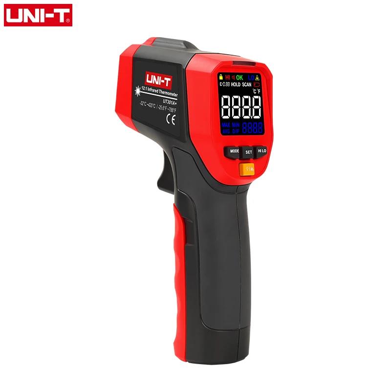 UNI-T UT301A+ UT301C+ Non Cont - مراجعة Industrial Laser Thermometer Gun وسعره