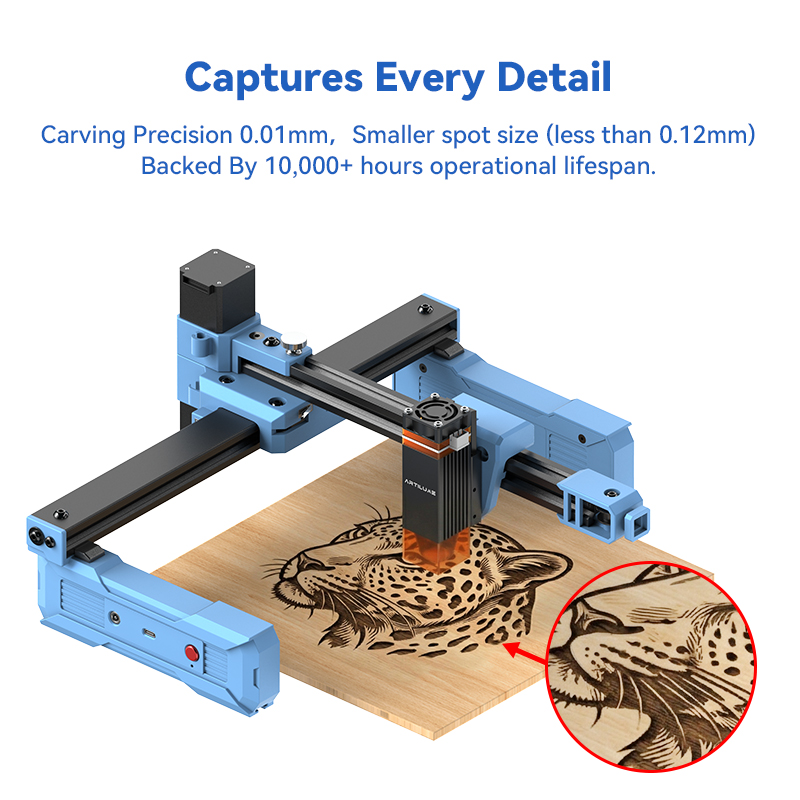 Artilume D2 2.5/6W Foldable La - مراجعة Industrial Laser Etching Machine وسعره