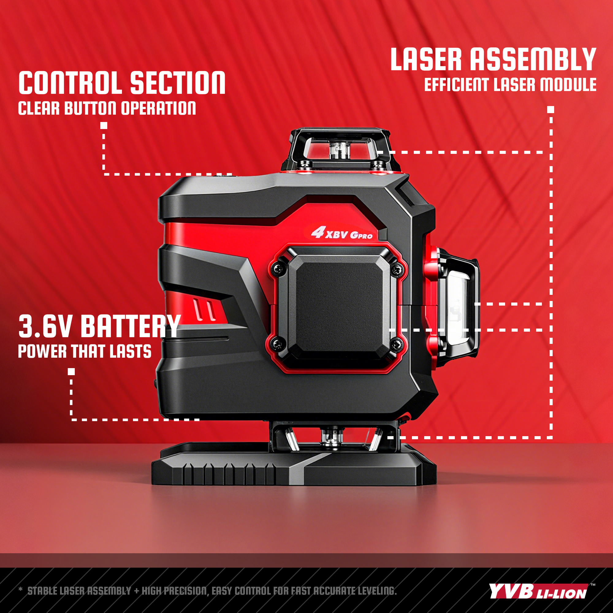 16 Lines 4D Green Laser Level  - مراجعة Industrial Laser Supply وسعره