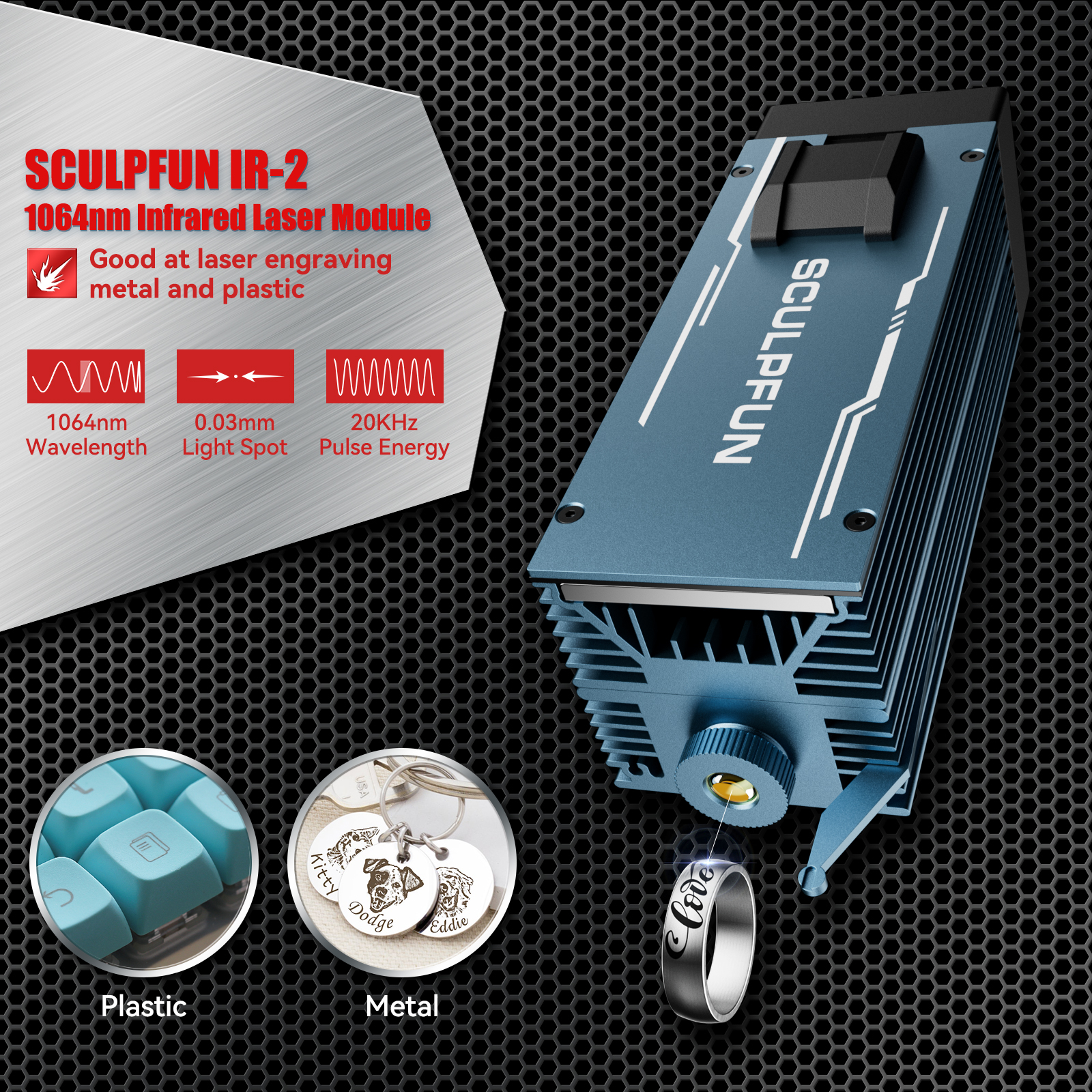 SCULPFUN 1064nm 2W Infrared La - مراجعة Laser Engraving Software وسعره