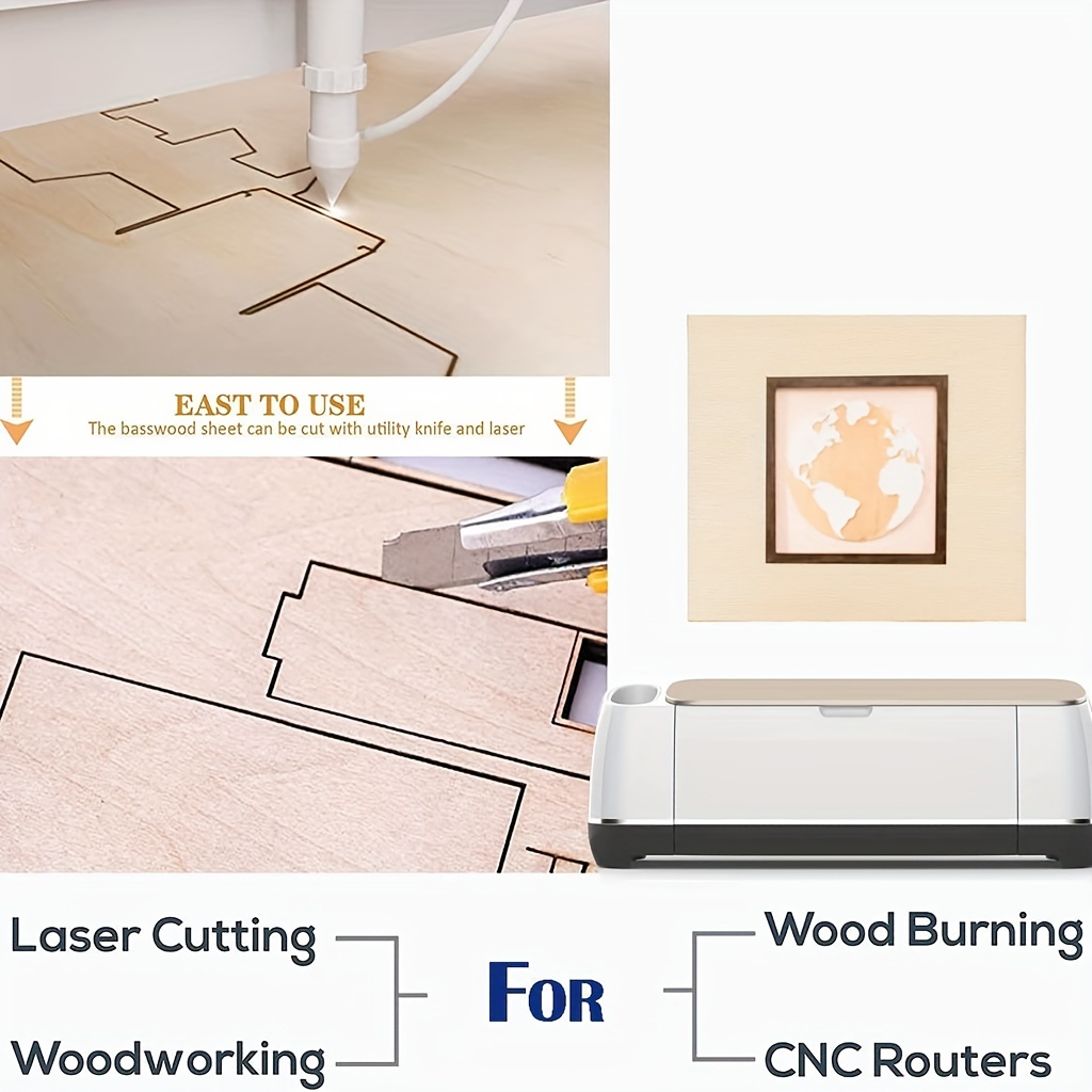 48/32/16/8/4 Pieces of Unfinis - مراجعة Laser Engraving Software وسعره