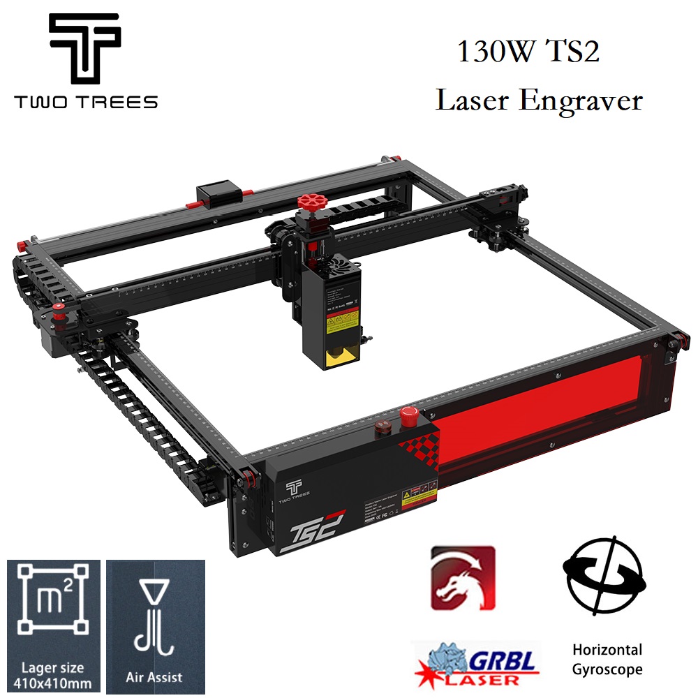 Twotrees TS2 20W Laser Engrave - مراجعة Industrial Laser Etching Machine وسعره