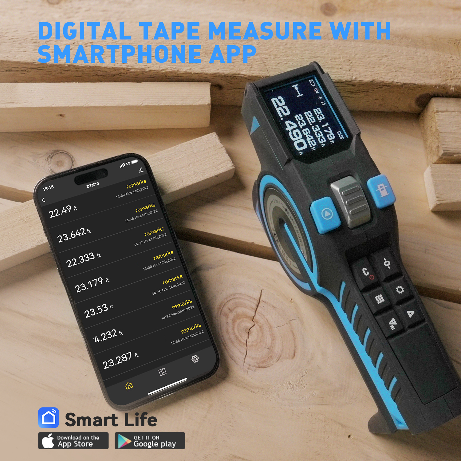 Laser Tape Measure 100M Profes - مراجعة Industrial Laser Rangefinder وسعره