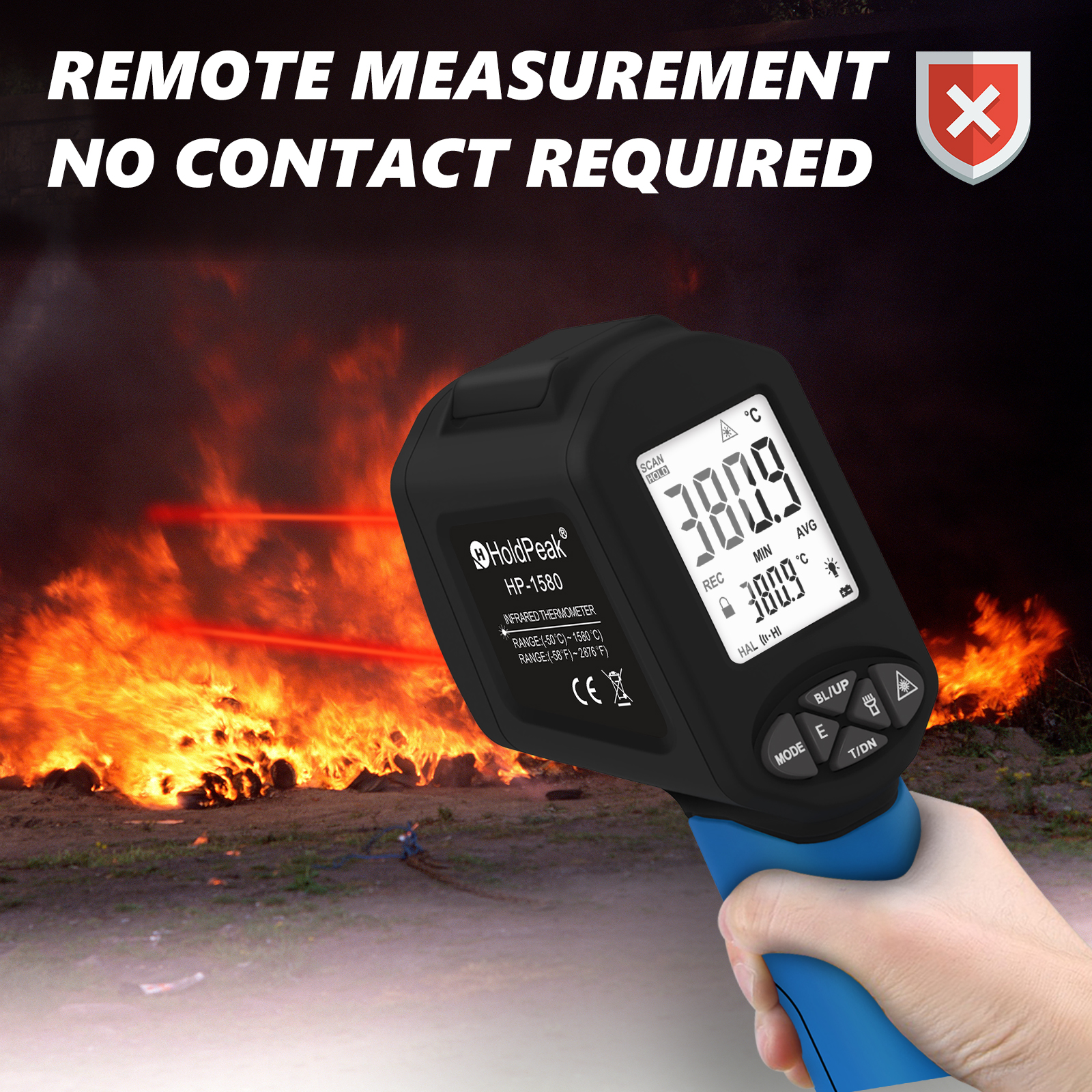 Industrial Infrared Thermomete - مراجعة Industrial Laser Thermometer Gun وسعره