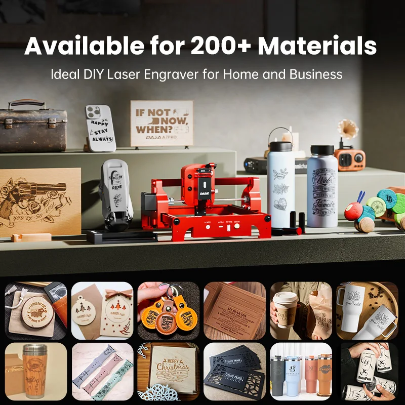 DAJA A7 Laser Engraver 5W Mini - مراجعة Laser Engraving Software وسعره