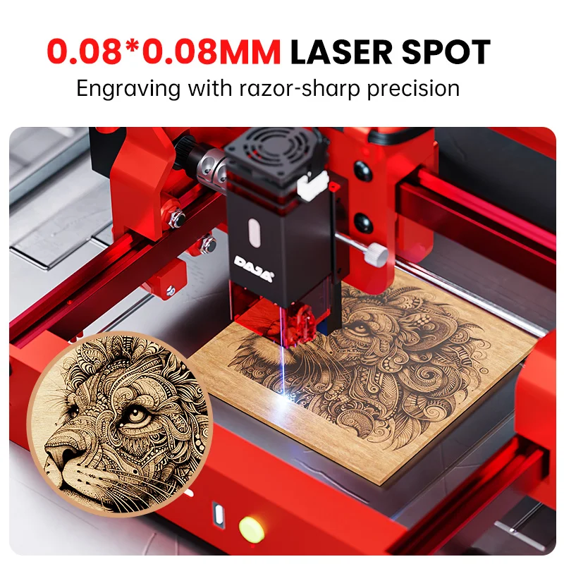 DAJA A7 Laser Engraver 5W Mini - مراجعة Laser Engraving Software وسعره