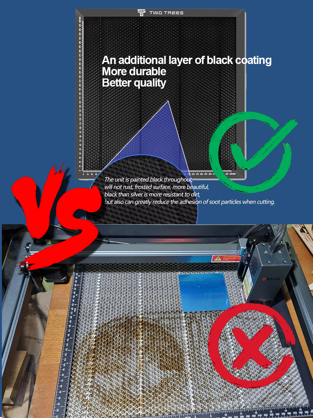 Heavy Duty Honeycomb Metal Tab - مراجعة Laser Engraving Software وسعره