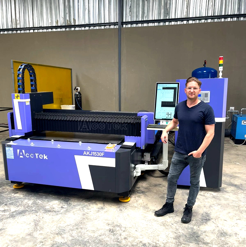 Industrial ACCTEK Factory 3000 - مراجعة Industrial Laser Cutting Machine Price وسعره