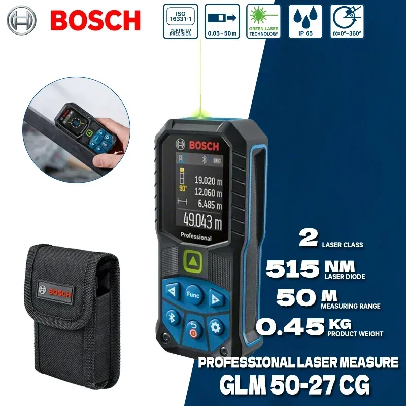 BOSCH GLM 50-27 CG Laser Range - مراجعة Industrial Laser Rangefinder وسعره