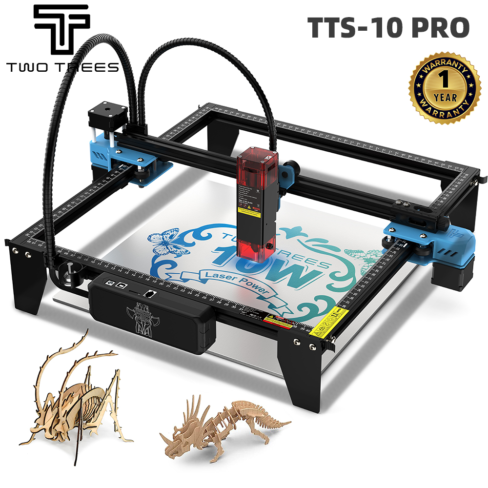 TWOTREES TTS-10 Pro Laser Engr - مراجعة Industrial Laser Etching Machine وسعره
