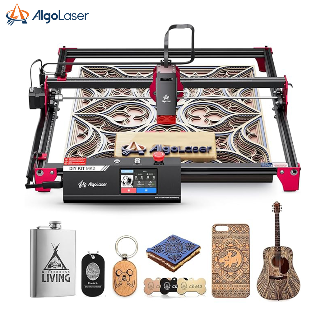 AlgoLaser DIY KIT MK2 10W Lase - مراجعة Laser Engraving Software وسعره