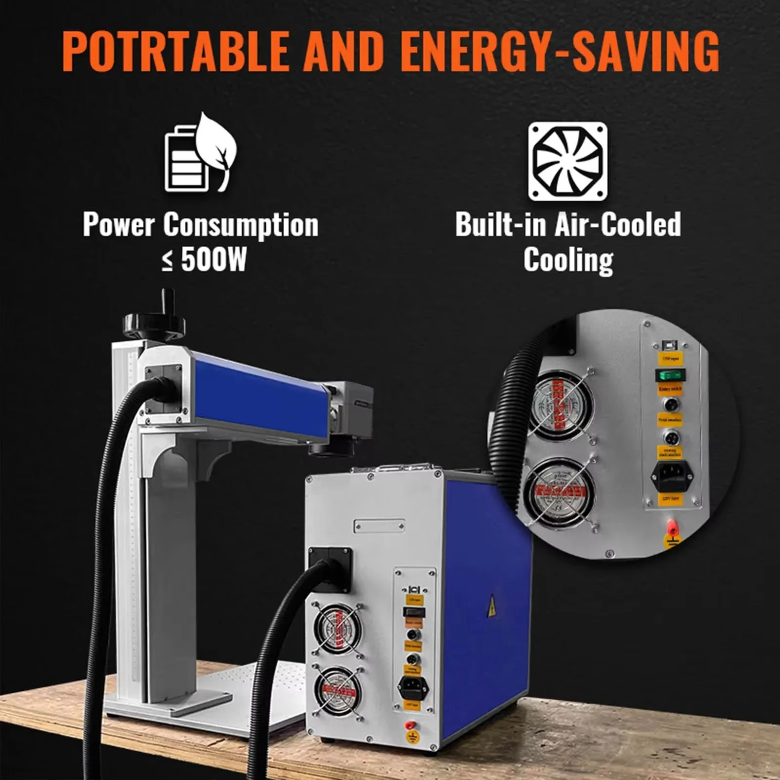 SIHAO Laser Marking Machine 20 - مراجعة Industrial Laser Etching Machine وسعره