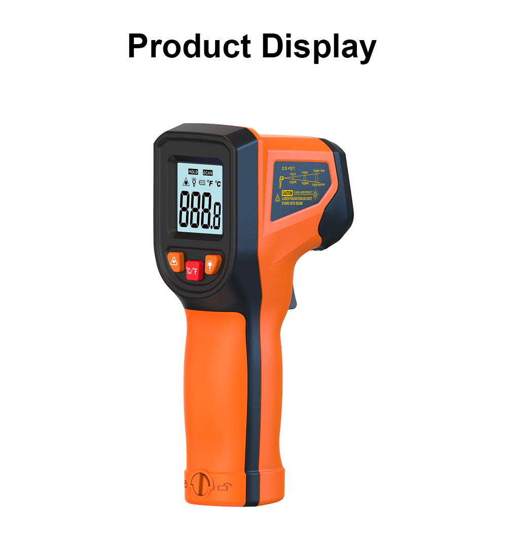 T600 T600A Digital Infrared Th - مراجعة Industrial Laser Thermometer Gun وسعره