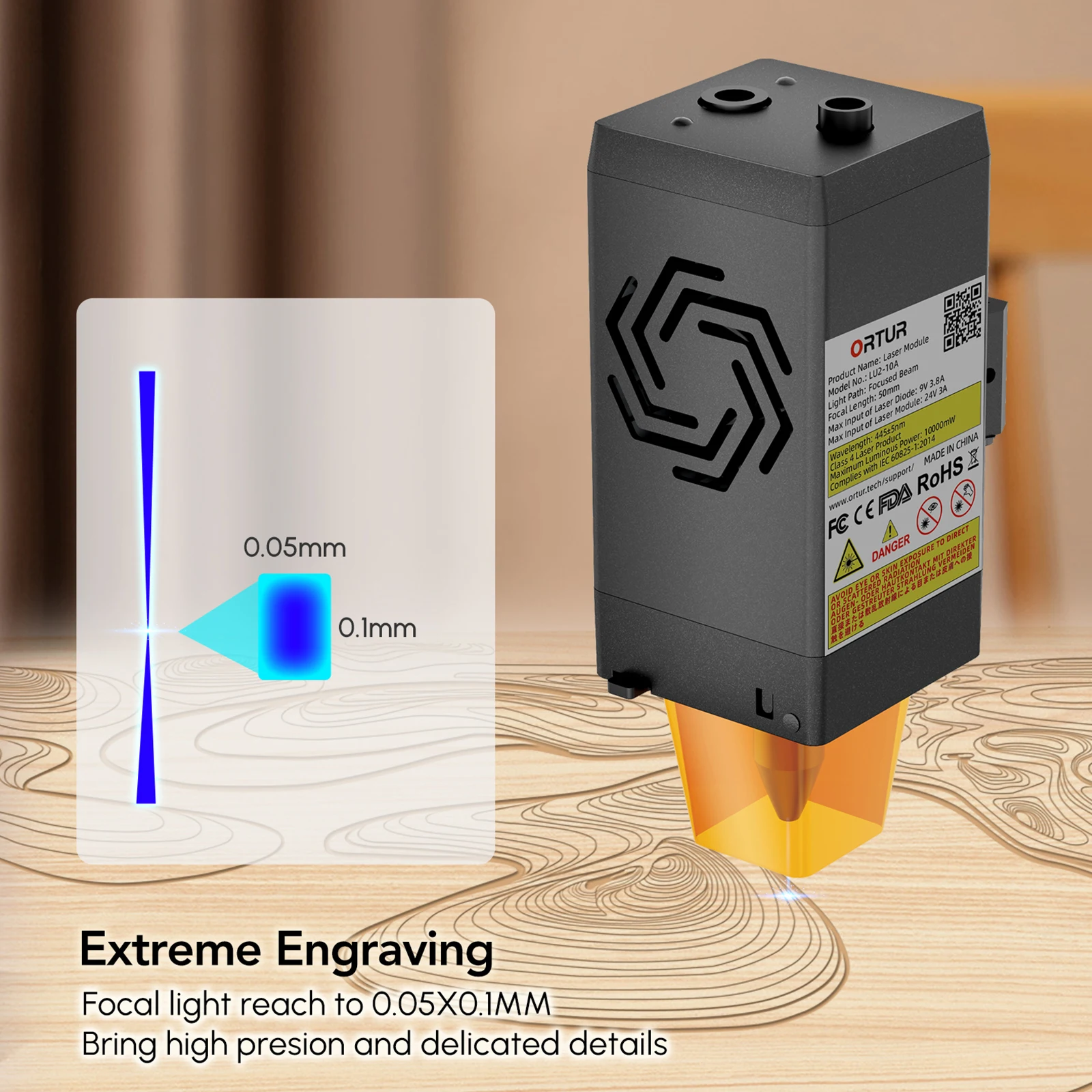 ORTUR LU2-10A 10W High Precisi - مراجعة Laser Engraving Software وسعره
