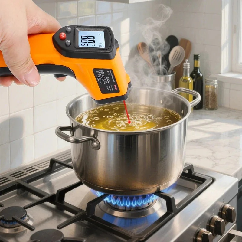 Handheld Infrared Thermometer  - مراجعة Industrial Laser Thermometer Gun وسعره