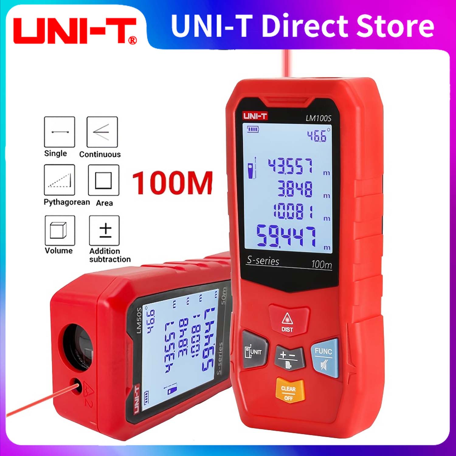UNIT Laser Rangefinder LM40S/6 - مراجعة Industrial Laser Rangefinder وسعره