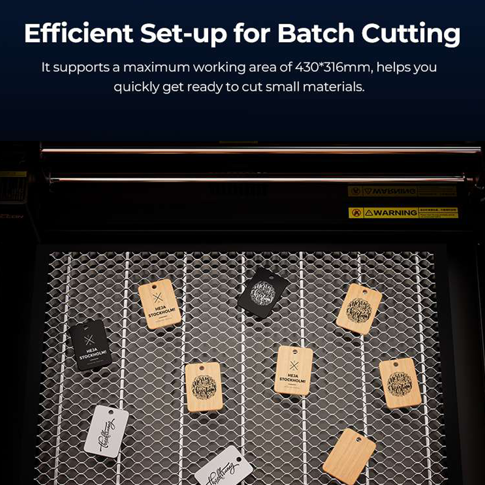 Creality Laser Cutting Honeyco - مراجعة Laser Engraving Software وسعره